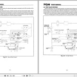 TCM Transmission 30C-25 30G-25 Shop Manual MU-30C25AE