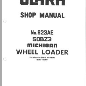 Clark 50BZ3 Shop Manual 823AE