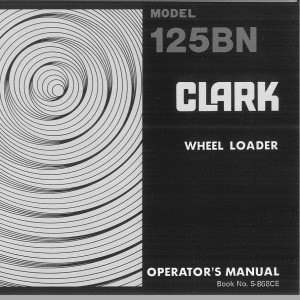 TCM 125BN Operator's Manual S-868CE