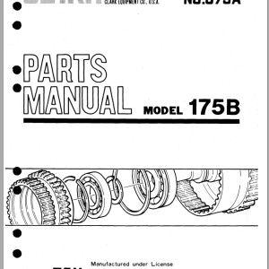 TCM 175B Parts Manual 873A