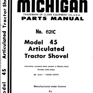 TCM 45 Parts Manual 621C