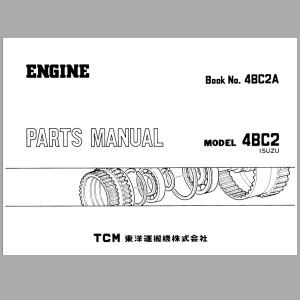 TCM 4BC2 Isuzu Parts Manual 4BC2A