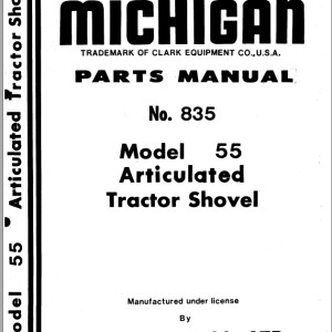 TCM 55 Parts Manual 835