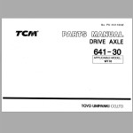 TCM 641-30 Parts Manual PU-64130AE