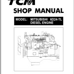 TCM 6D24-TL Mitsubishi Shop Manual ME-6D24AE