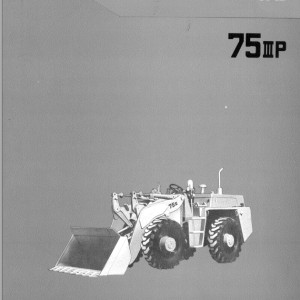 TCM 75IIIP Operator's Manual S-833AE