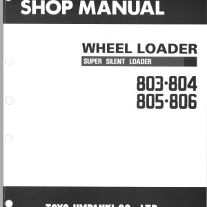 TCM 803 804 805 806 Shop Manual MEW-605AE