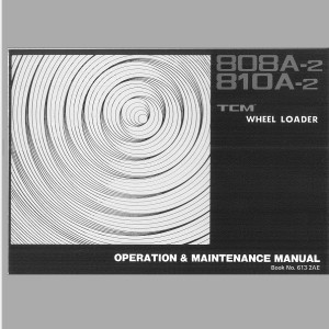 TCM 808A-2 810A-2 Operation And Maintenance Manual 613-2AE