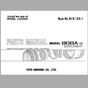 TCM 808A-2 Parts Manual Supplement 613-2A-1
