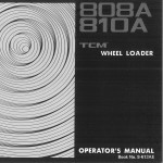 TCM 808A 810A Operator's Manual S-613AE