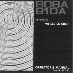 TCM 808A 810A Operator's Manual S-613AE