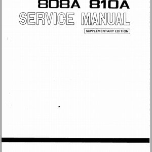 TCM 808A 810A Service Manual 613AE