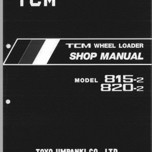 TCM 815-2 820-2 Shop Manual 632AE