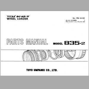 TCM 835-2 Parts Manual PW-643E