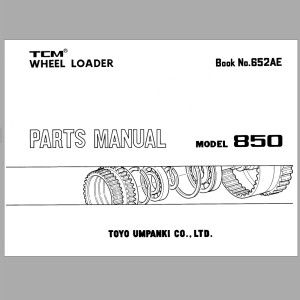 TCM 850 Parts Manual 652AE