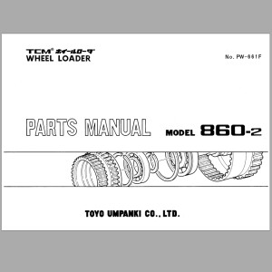TCM 860-2 Parts Manual PW-661F