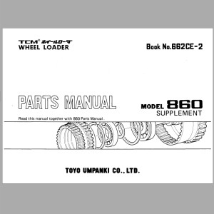 TCM 860 Parts Manual Supplement 662CE-2