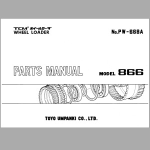 TCM 866 Parts Manual PW-668A