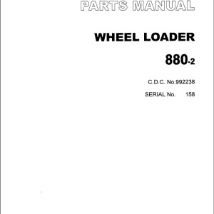 TCM 880-2 Parts Manual PW-681-3A