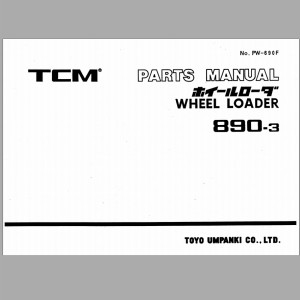 TCM 890-3 Parts Manual PW-690F