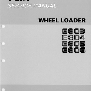 TCM E803 E804 E805 E806 Service Manual SEW-605BE