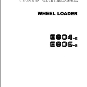 TCM E804-2 E806-2 Parts Catalogue PW-601-MA
