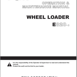 TCM E820-3 Operation And Maintenance Manual OW-62M-MAE