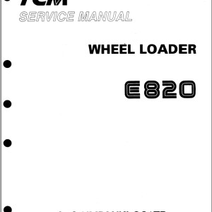TCM E820 Service Manual SEW-617AE