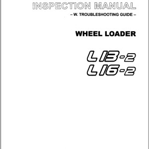 TCM L13-2 L16-2 Inspection Manual M-014BE