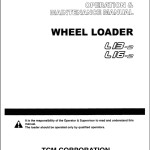 TCM L13-2 L16-2 Operation And Maintenance Manual OW-619AE