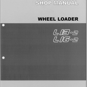 TCM L13-2 L16-2 Shop Manual MEW-619AE