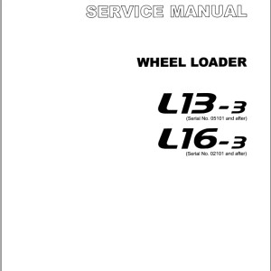 TCM L13-3 L16-3 Service Manual SEW-619CE