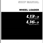 TCM L13-3 L16-3 Shop Manual MEW-619CE
