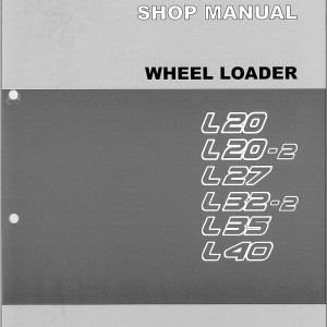 TCM L20 L20-2 L27 L32-2 L35 L40 Shop Manual MEW-648AE