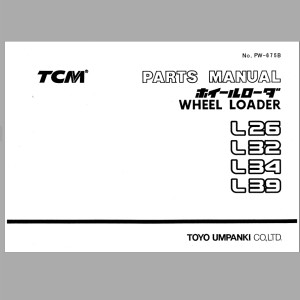 TCM L26 L32 L34 L39 Parts Manual PW-675B
