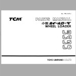 TCM L3 L4 L5 L6 Parts Manual PW-605J