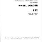 TCM L32 Parts Manual PW-675C-1A