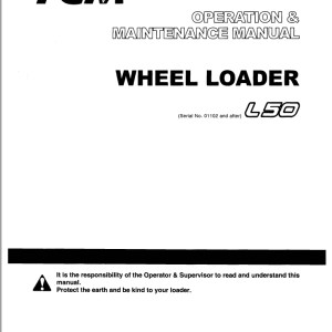 TCM L50 Operation And Maintenance Manual OW-682CE