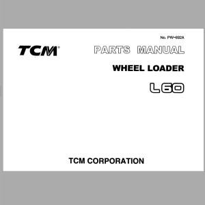 TCM L60 Parts Manual PW-692A