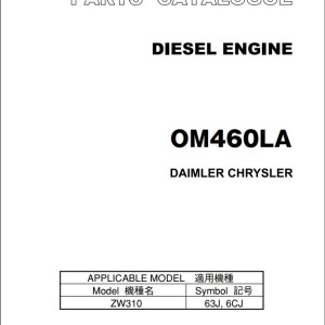 TCM OM460LA Parts Catalogue PE-OM460LAA