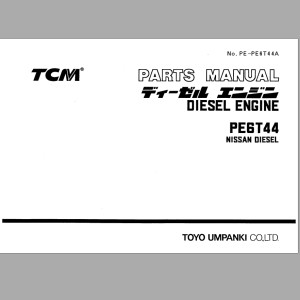 TCM PE6T44 Parts Manual PE-PE6T44A