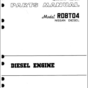 TCM RD8T04 Nissan Parts Manual RD8T04A