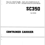 TCM SC350 Parts Manual PC-917-3A