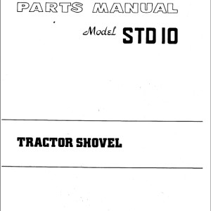 TCM STD10 Parts Manual S2-611A