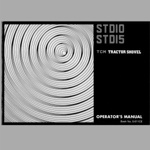 TCM STD10 STD15 Operator's Manual S-611CE