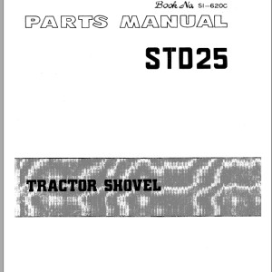 TCM STD25 Parts Manual S1-620C