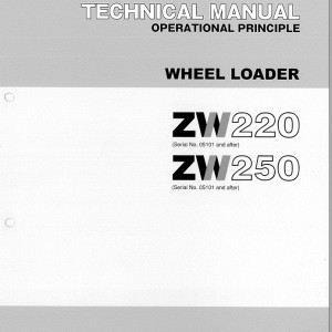 TCM ZW220 ZW250 Technical Manual SEW-6CGAE