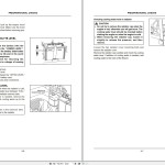 TCM Unicarriers FG20 to FD30 Operation Maintenance Manual OMFBE-CK9140 2014