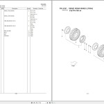 TCM Unicarriers FHGE20T5 to FHGE25T15 Parts Catalog PCFJE-2NA180