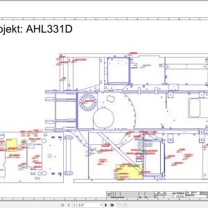 Terex Fuchs AHL831D 0013 Wiring Diagram 6790200264